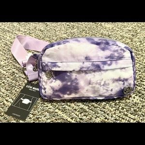 STEVE MADDEN Purple Tie-Dye Fanny Pack NWT